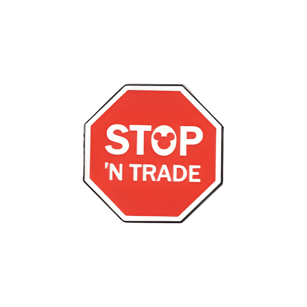Trade City Road Signs - Stop 'n Trade Disney pin