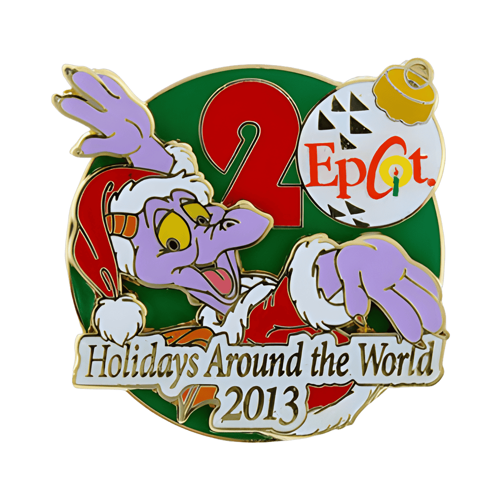 2013 Holidays Around the World Santa Figment Disney pin