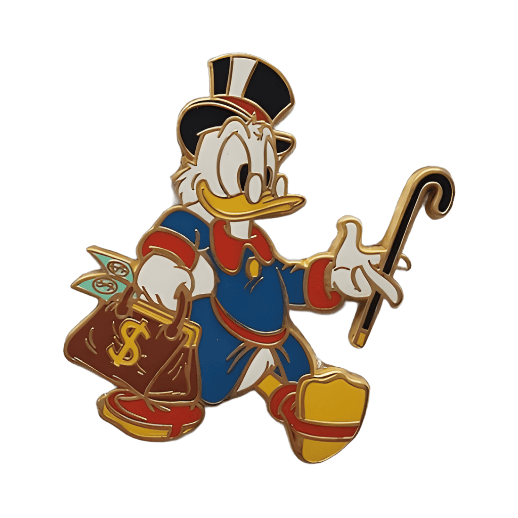 Scrooge McDuck Disney pin