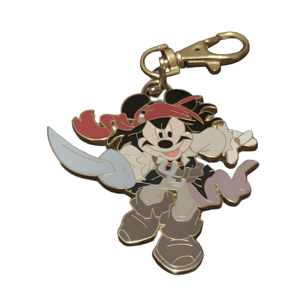 Lanyard Medal - Mickey as Jack Sparrow Disney pin