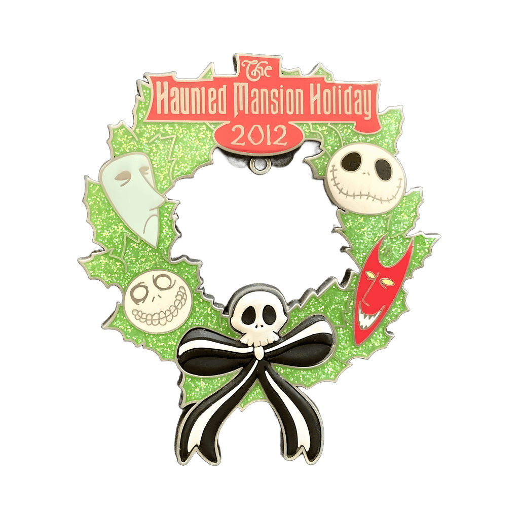 Nightmare Wreath Disney pin