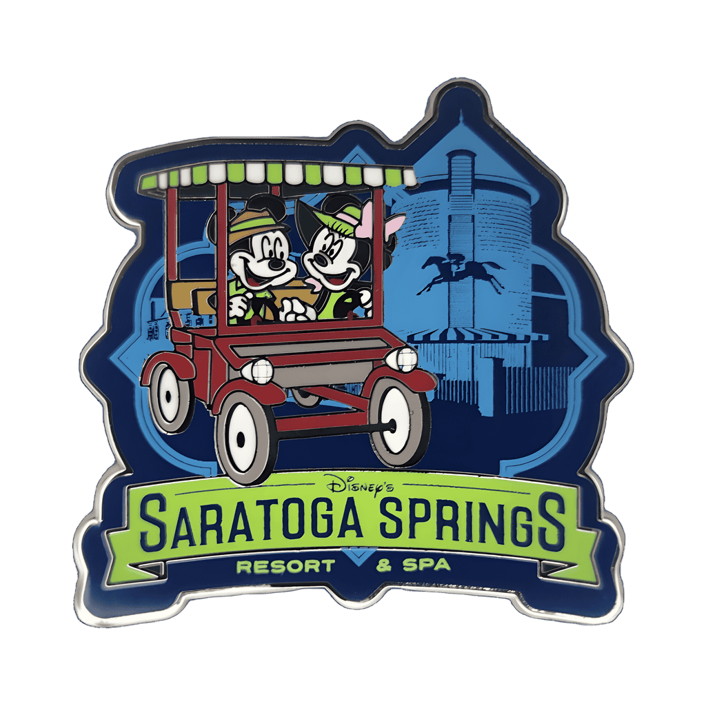 Mickey and Minnie in Surrey Bike Disney pin