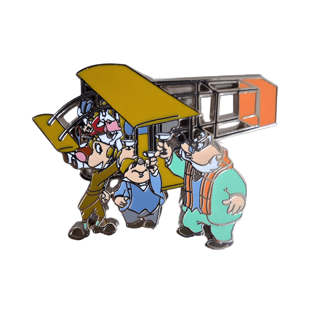 Ratty, Moley, and MacBadger toasting Disney pin