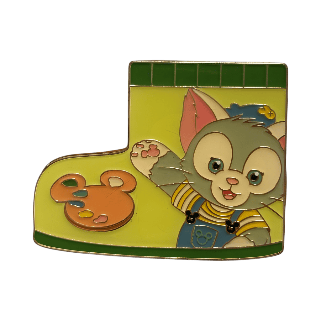Gelatoni Paint Palette Boot Disney pin