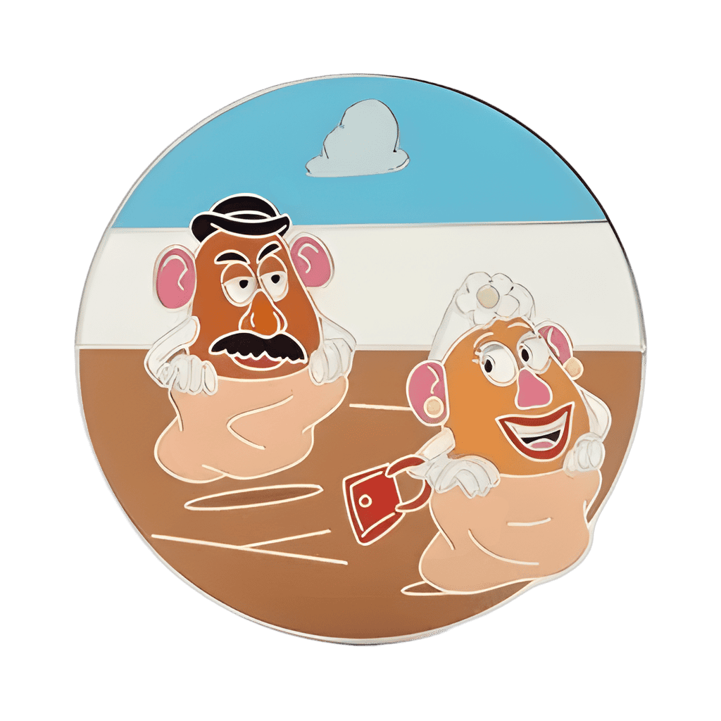 Mr. & Mrs. Potato Head Sack Race Disney pin