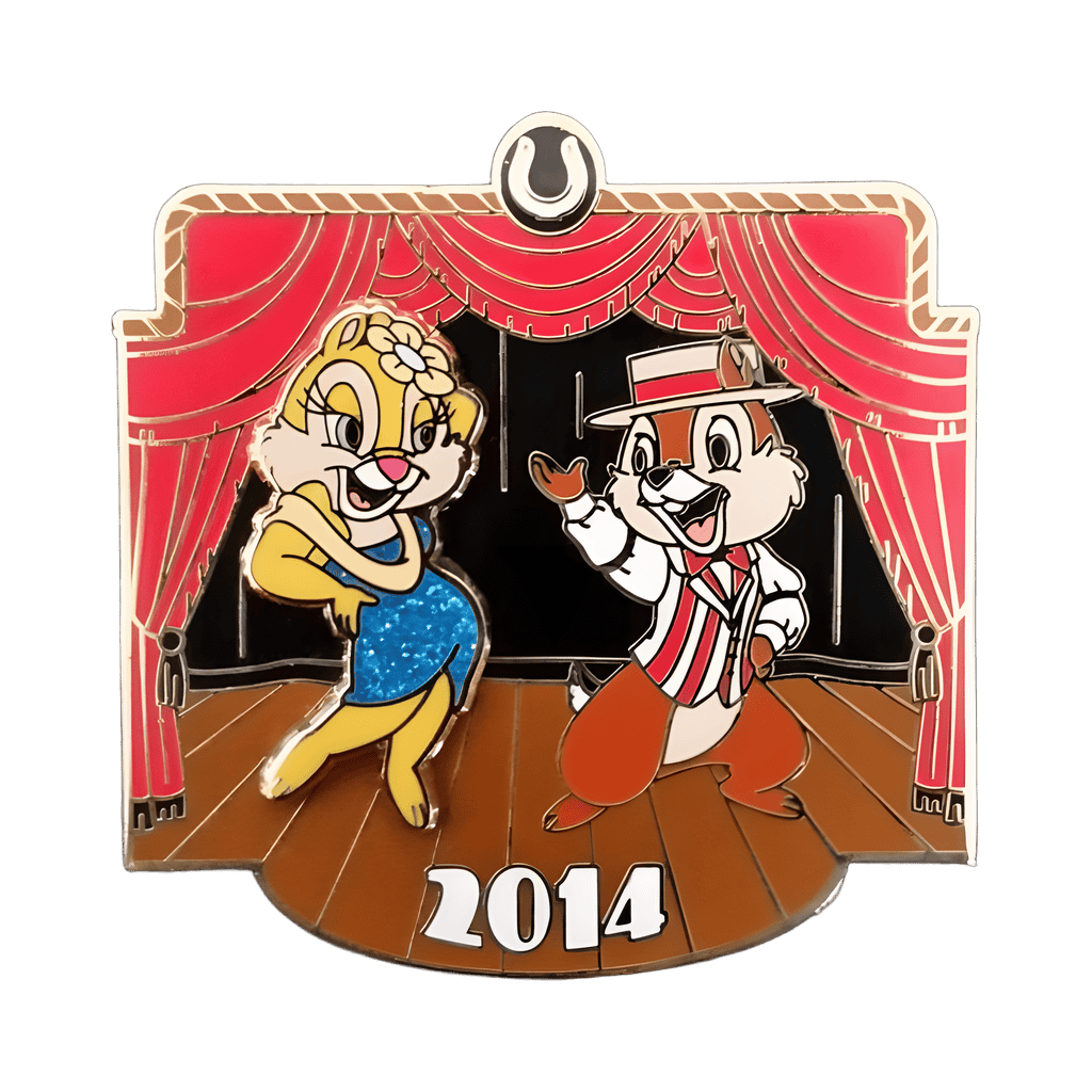 Chip and clarice Disney pin