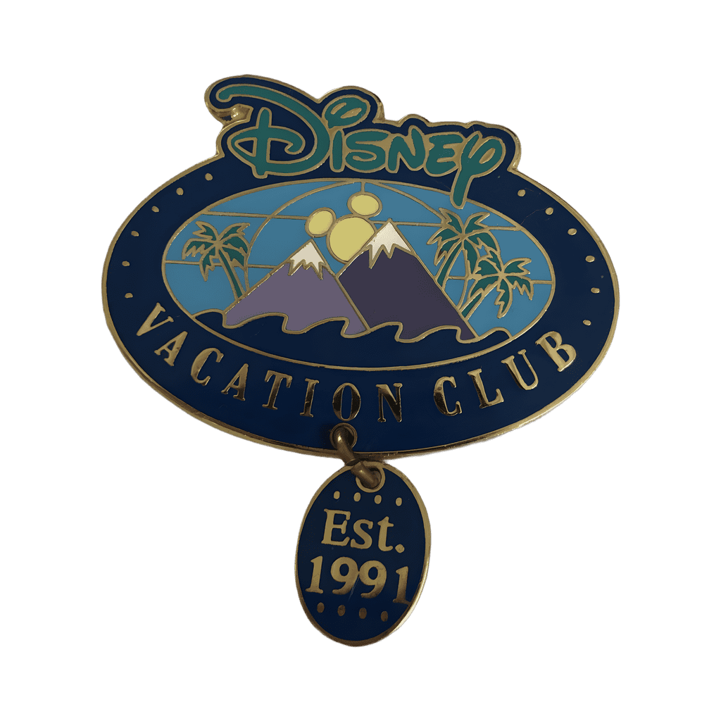 Vacation Club Logo Dangle - Est 1991 Disney pin