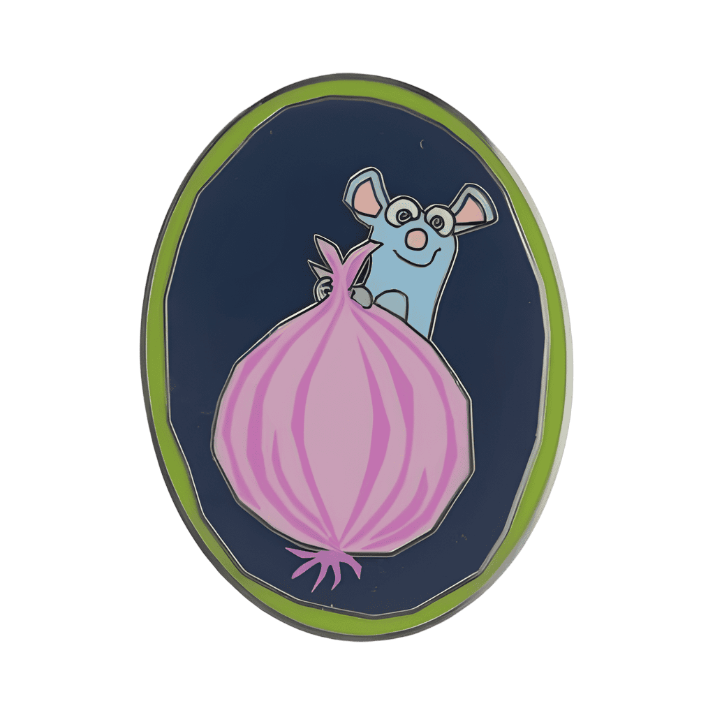 Remy with Onion Disney pin