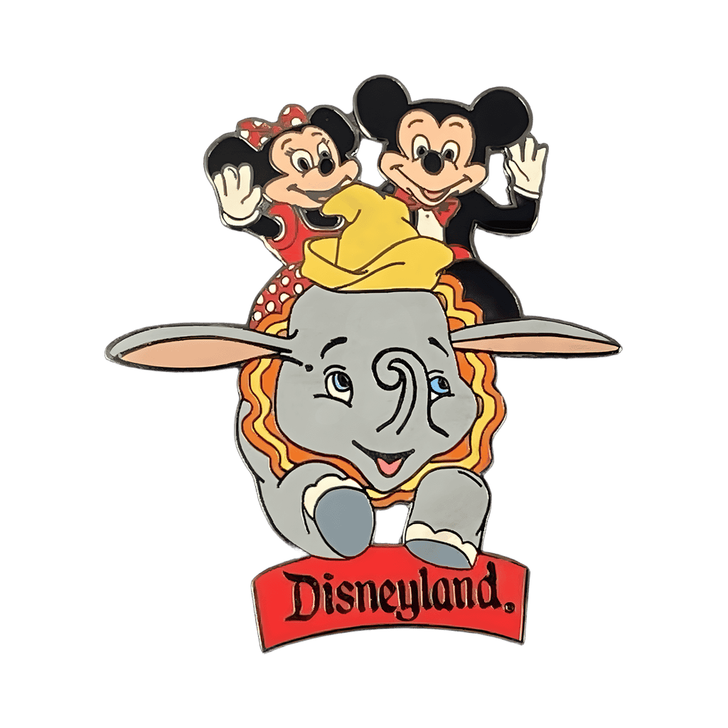 Dumbo with Mickey & Minnie Disney pin