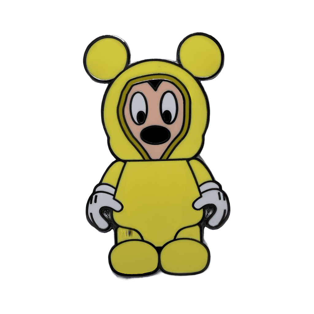 Yellow poncho Disney pin