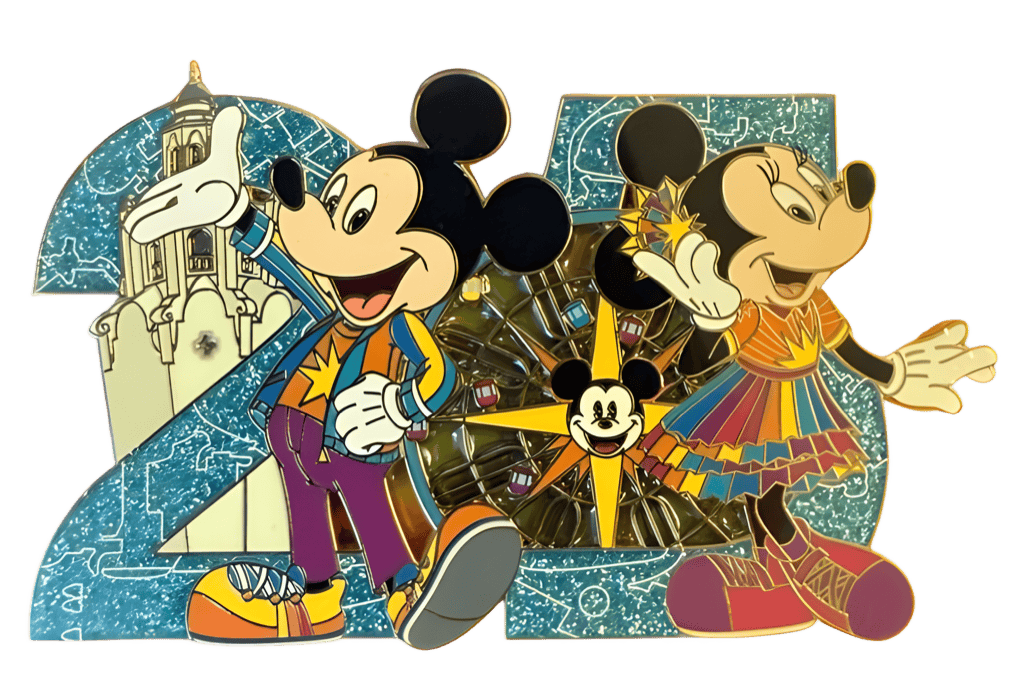 Disney’s California Adventure 25th Anniversary Disney pin
