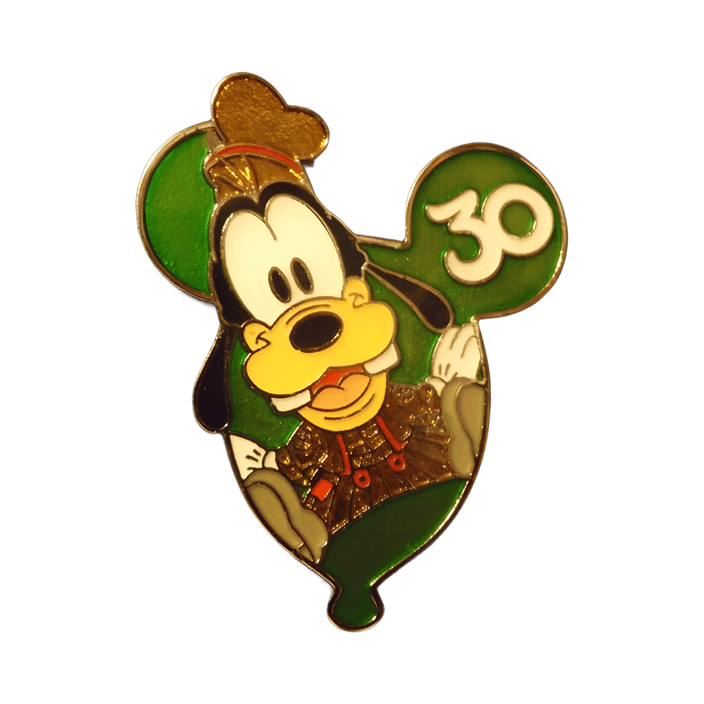 30th Anniversary Balloon - Goofy Disney pin
