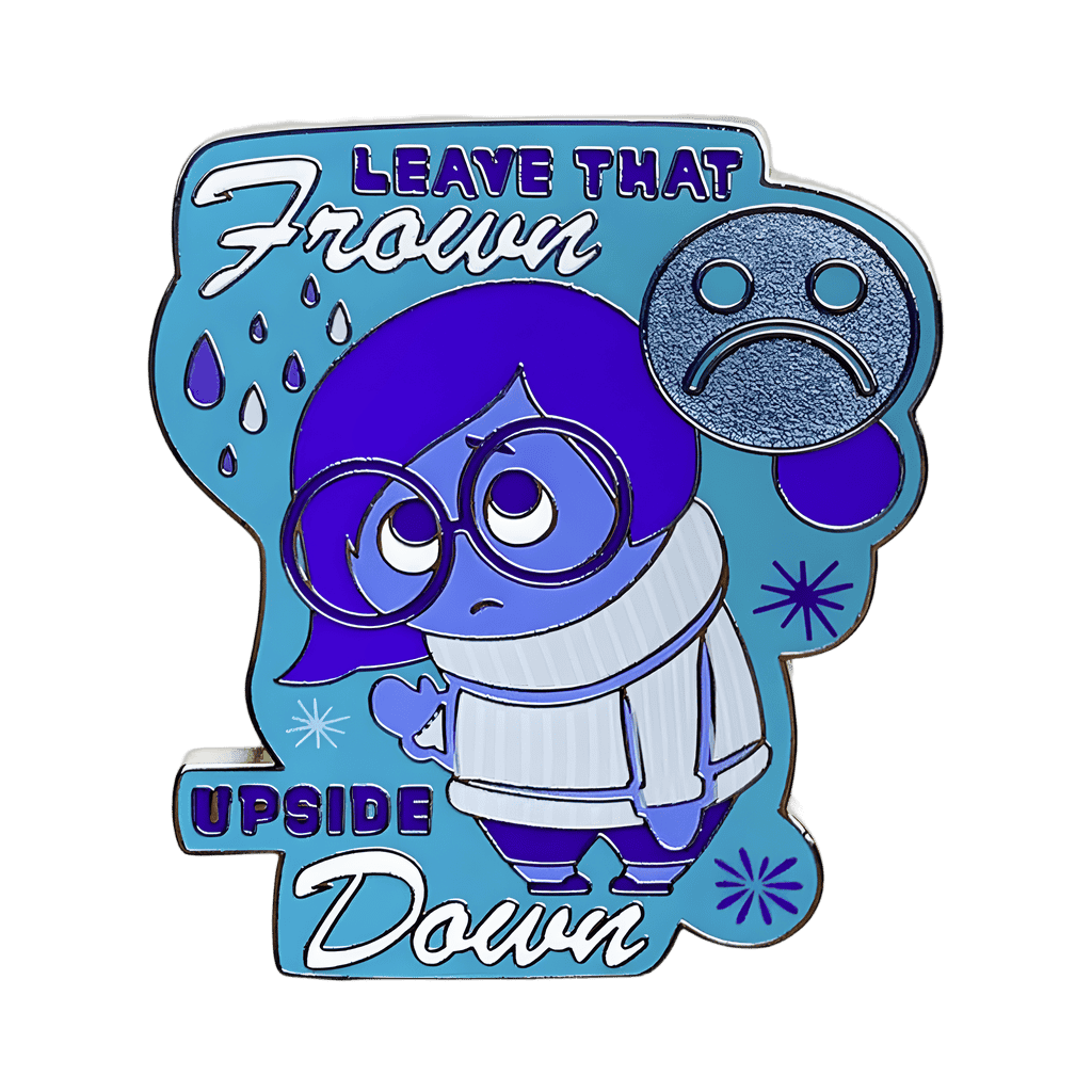 Leave That Frown Upside Down Disney pin