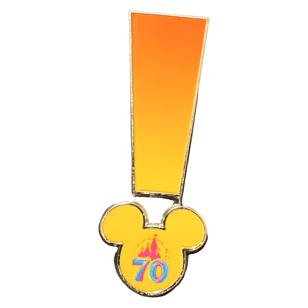 70th Anniversary Pin Disney pin