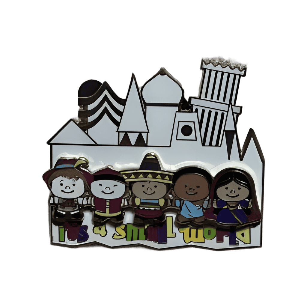 it's a small world Children Logo 2007 Disney pin