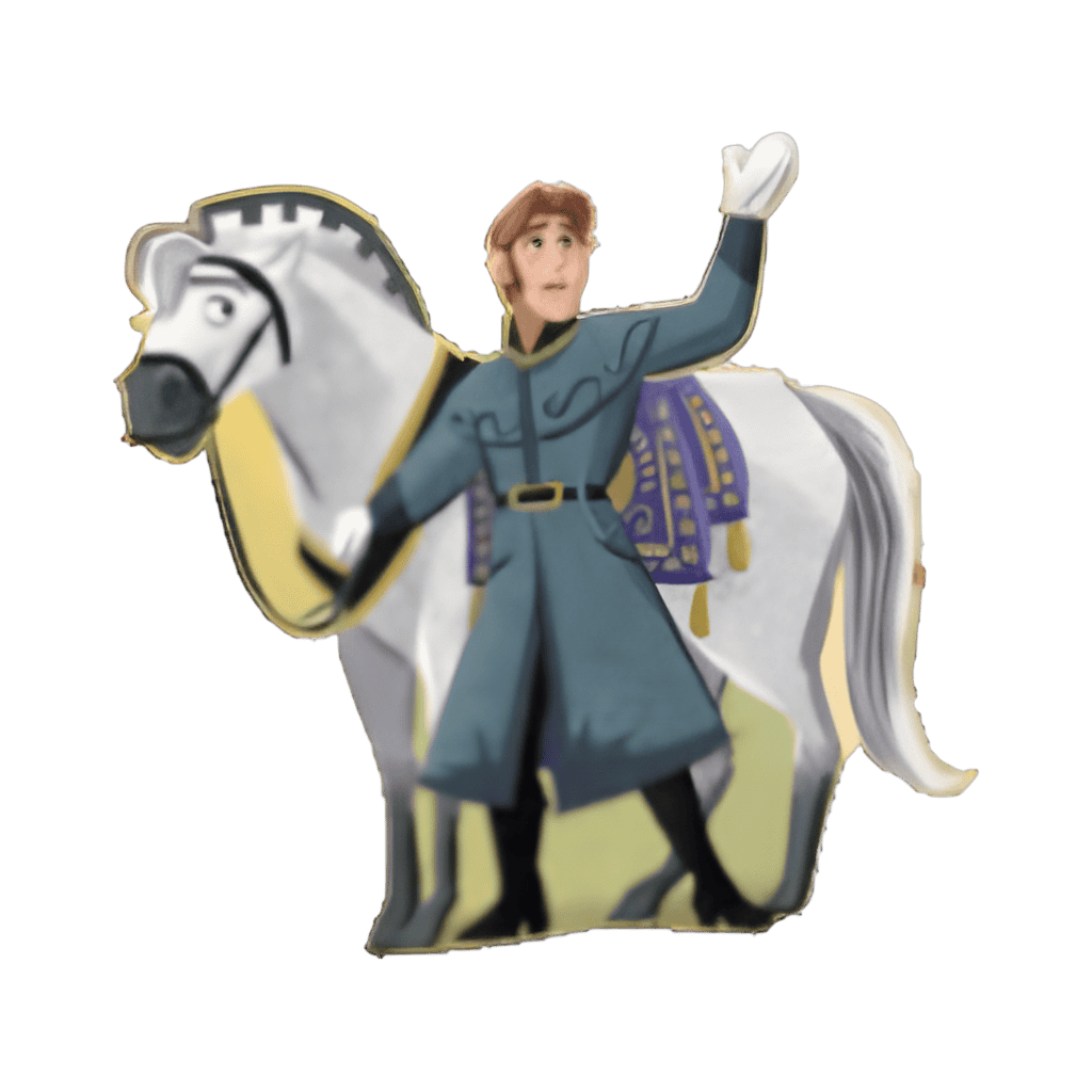 Prince Hans and Kjekk Disney pin