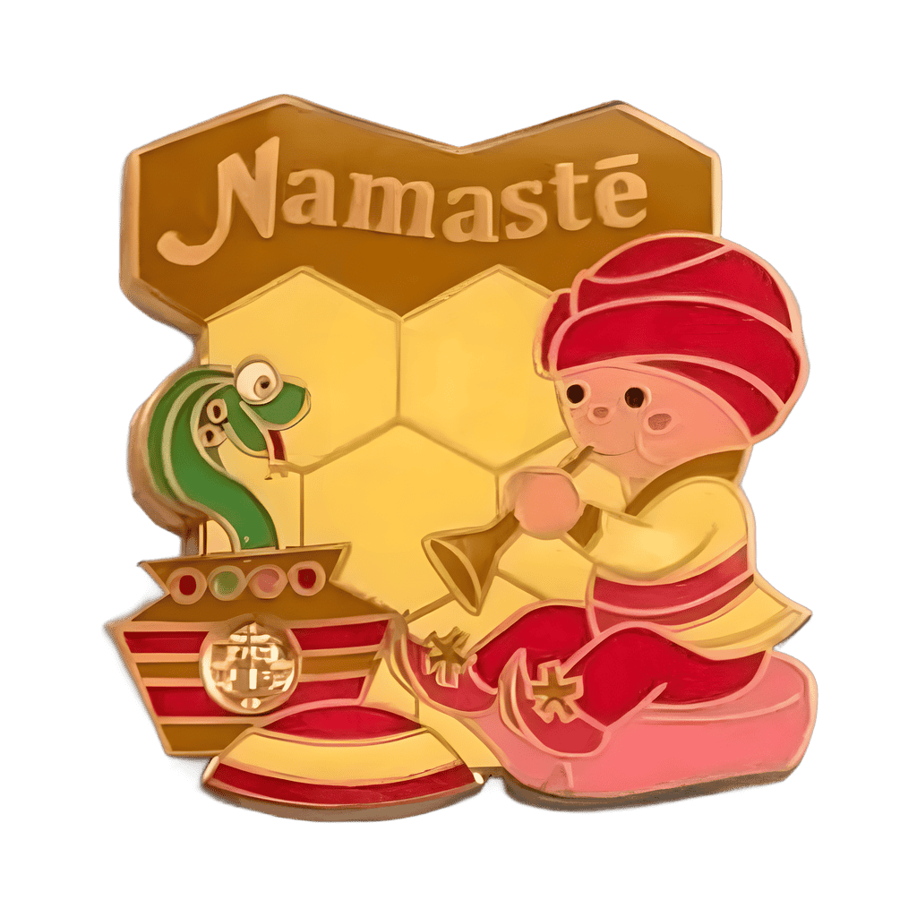 Namaste Disney pin