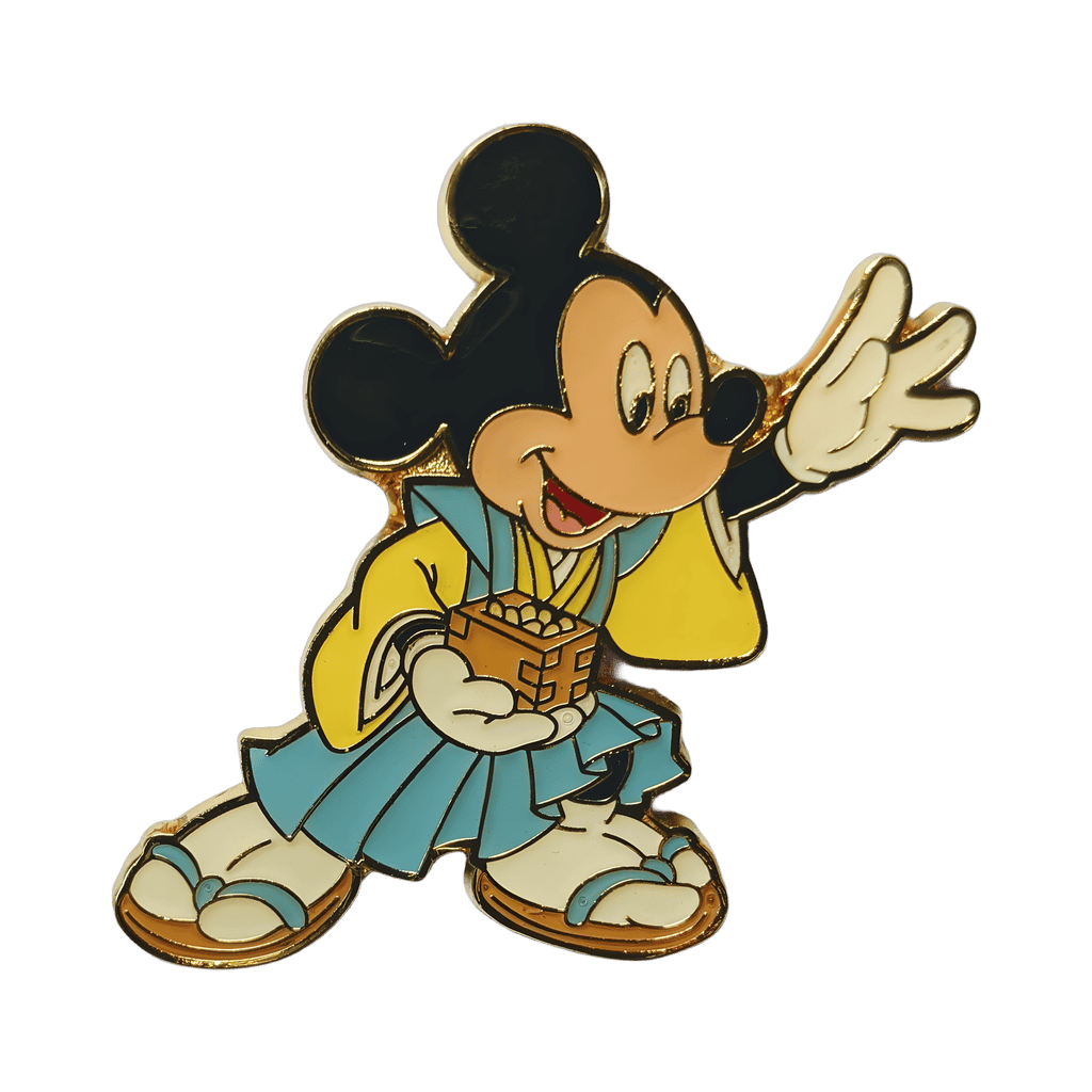 Mickey Mouse with Soybeans Disney pin
