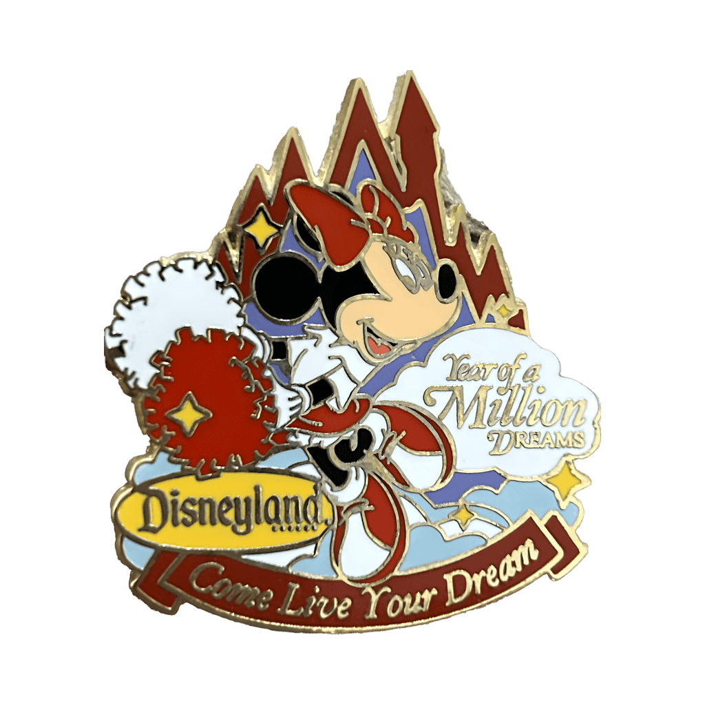 Walt Disney Travel Company - Come Live Your Dreams - Cheerleader Minnie Disney pin