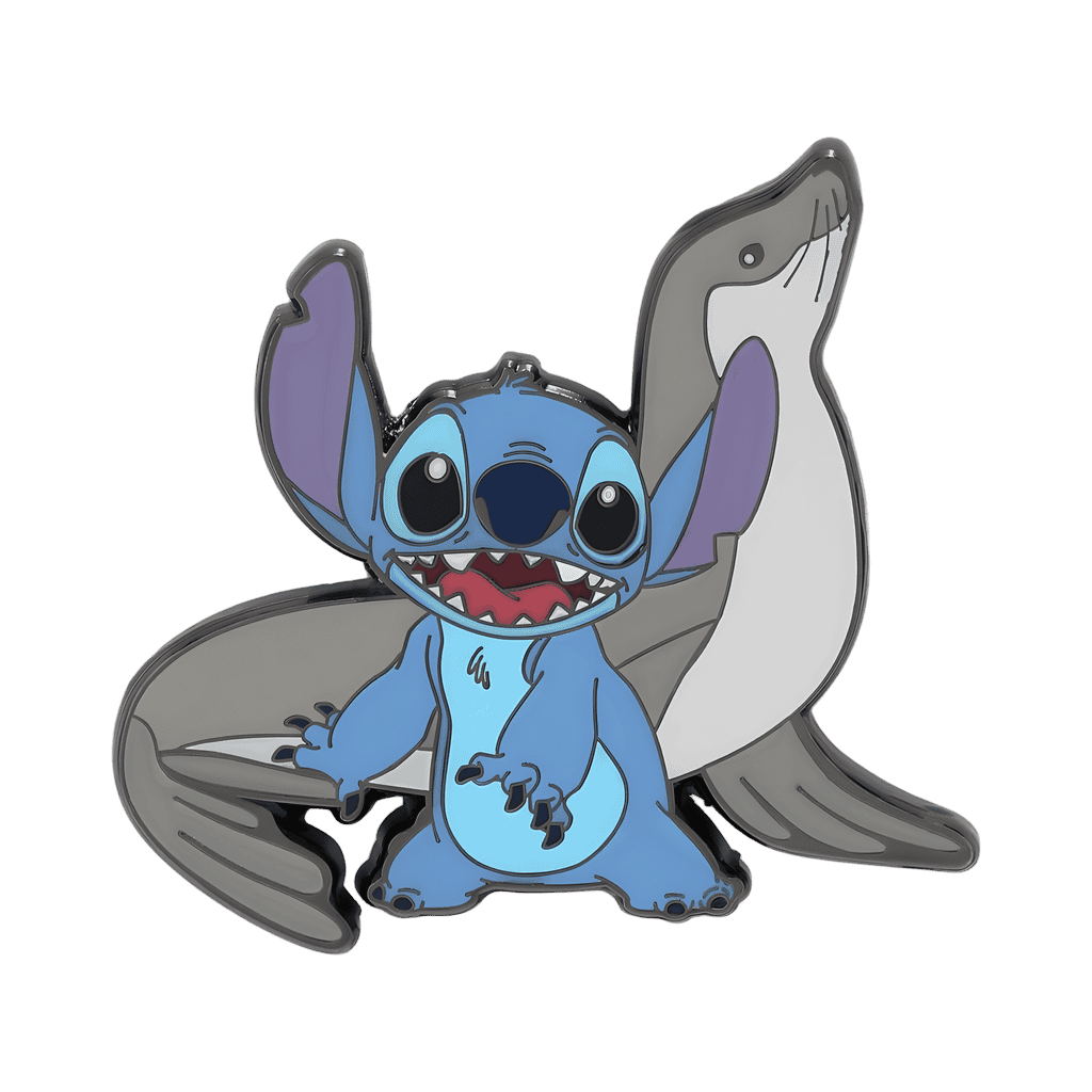 Stitch & Seal Disney pin