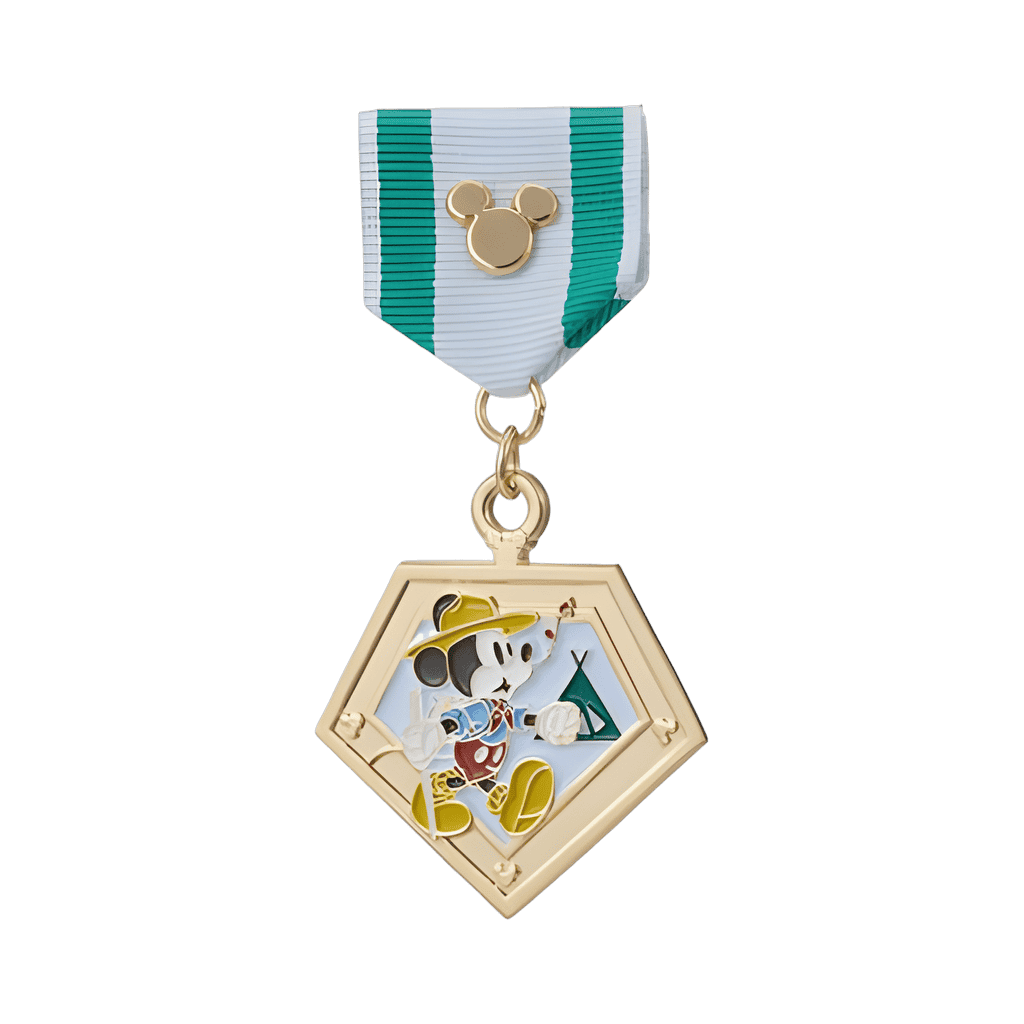 Mickey whistling on a walk Disney pin