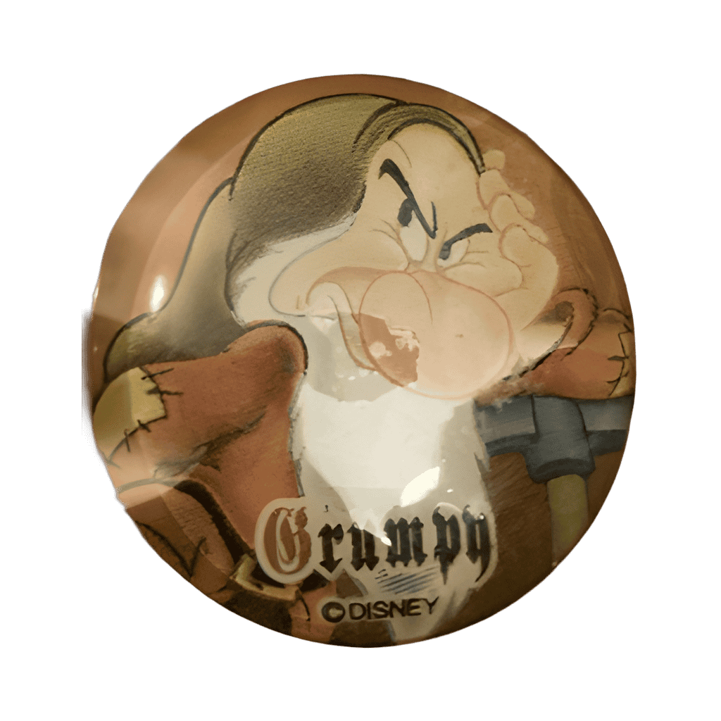 Grumpy Disney pin