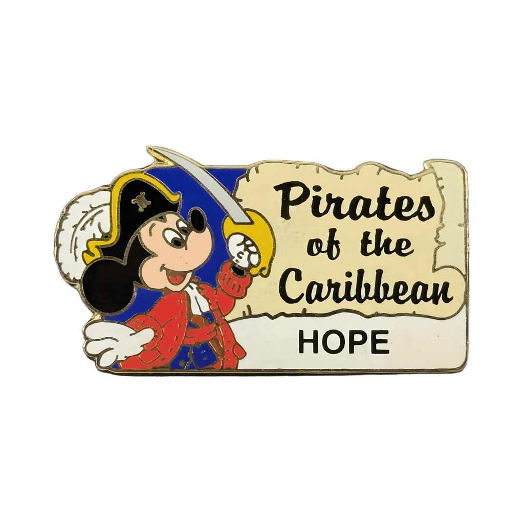 Pirates of the Caribbean - Captain Mickey Disney pin