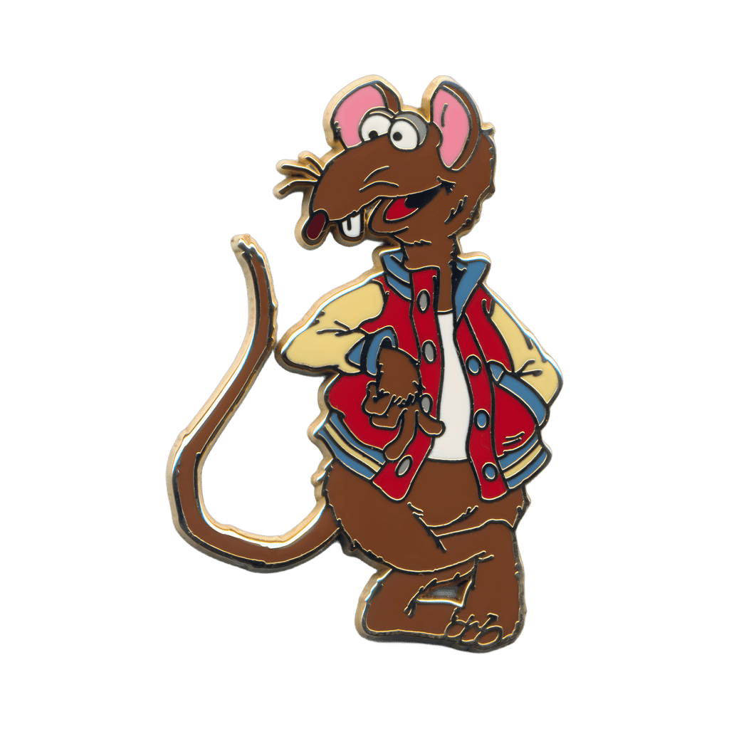 Rizzo the Rat in Jacket Disney pin
