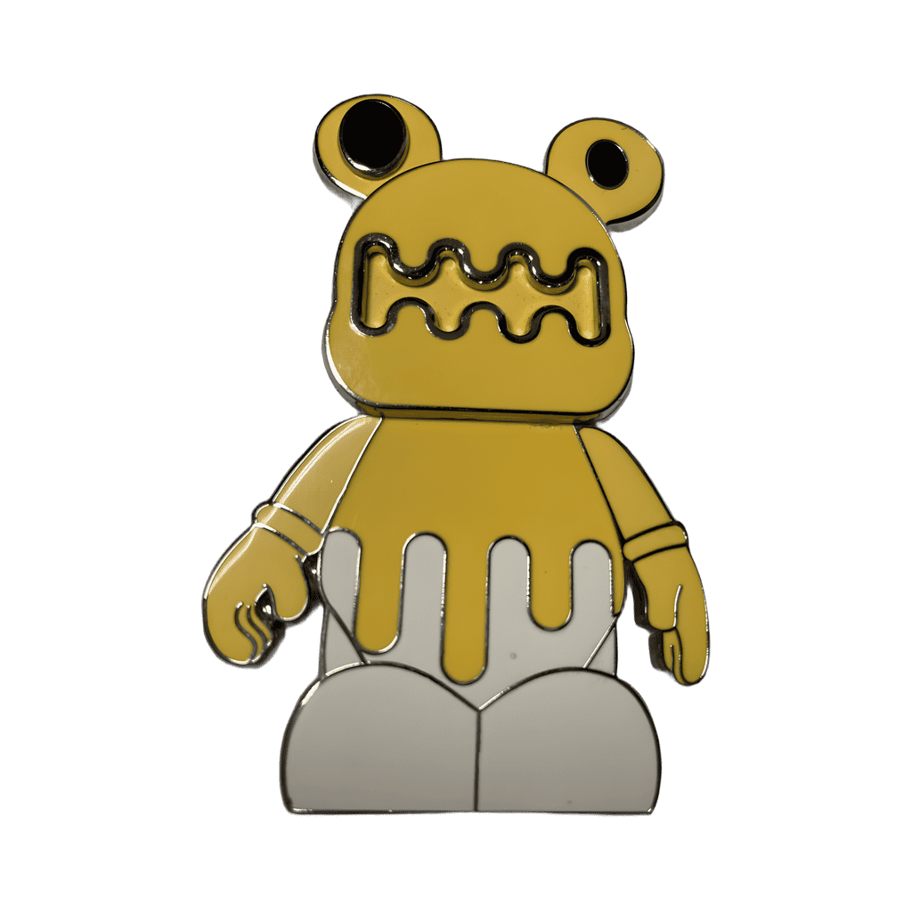 Yellow Packman - urban #5 Disney pin