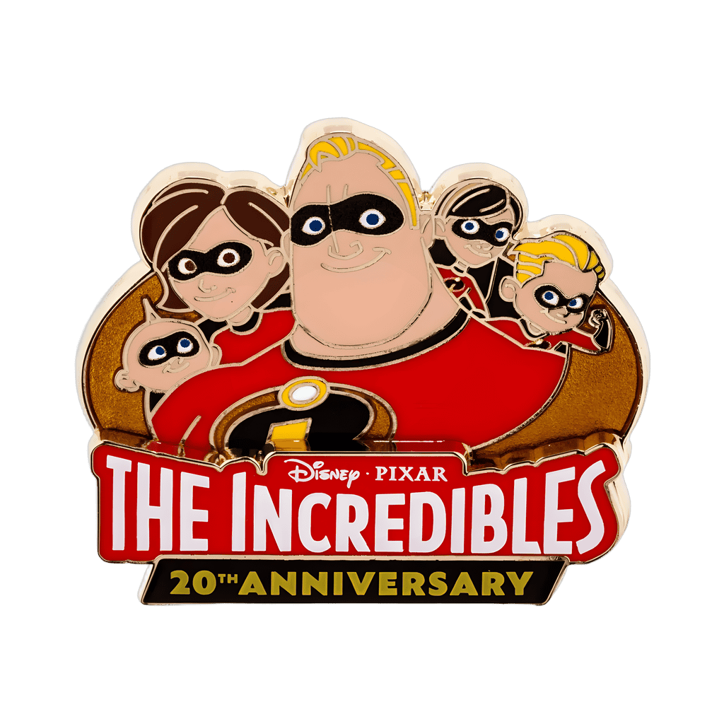 The Incredibles 20th Anniversary Disney pin