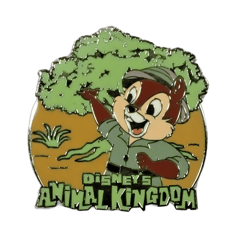 Chip Waving Disney pin