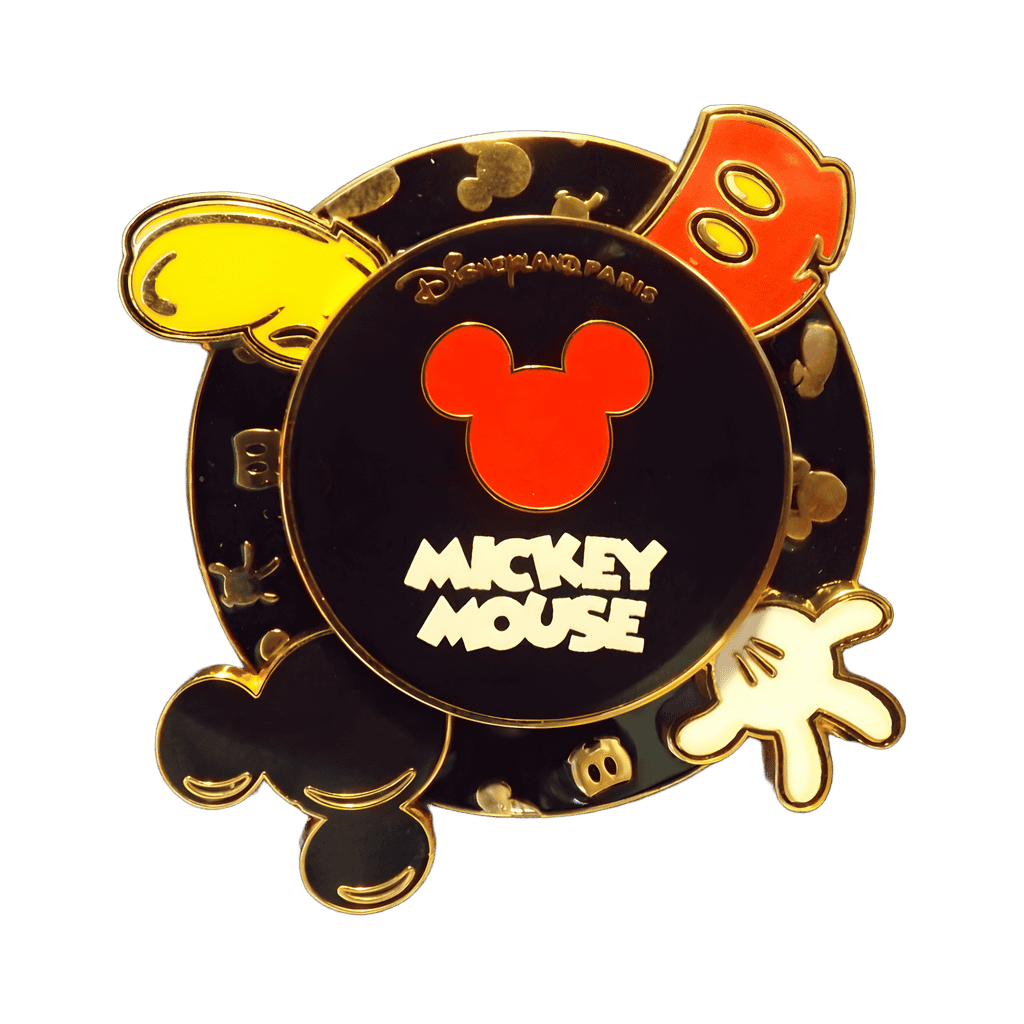 DLP Mickey Mouse Icon Spinner Disney pin