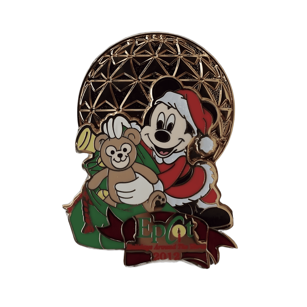 Santa Mickey and Duffy Present Disney pin