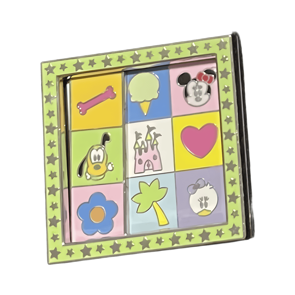 Cutie Character Slider Disney pin