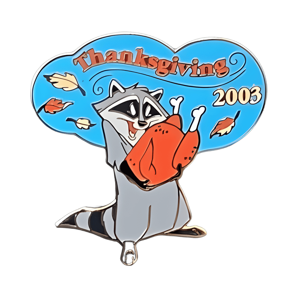 Thanksgiving Meeko 2003 Disney pin