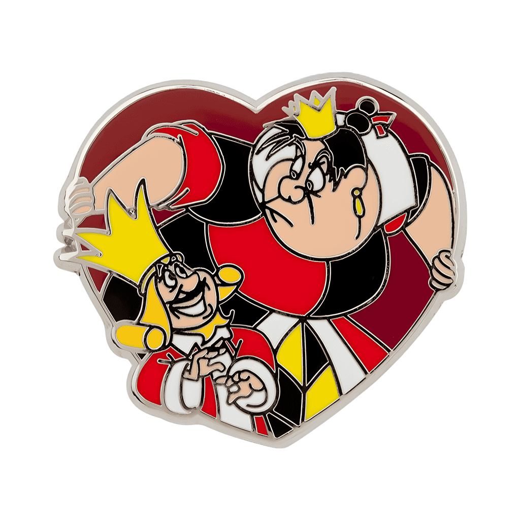 Queen of Hearts and King of Hearts Disney pin