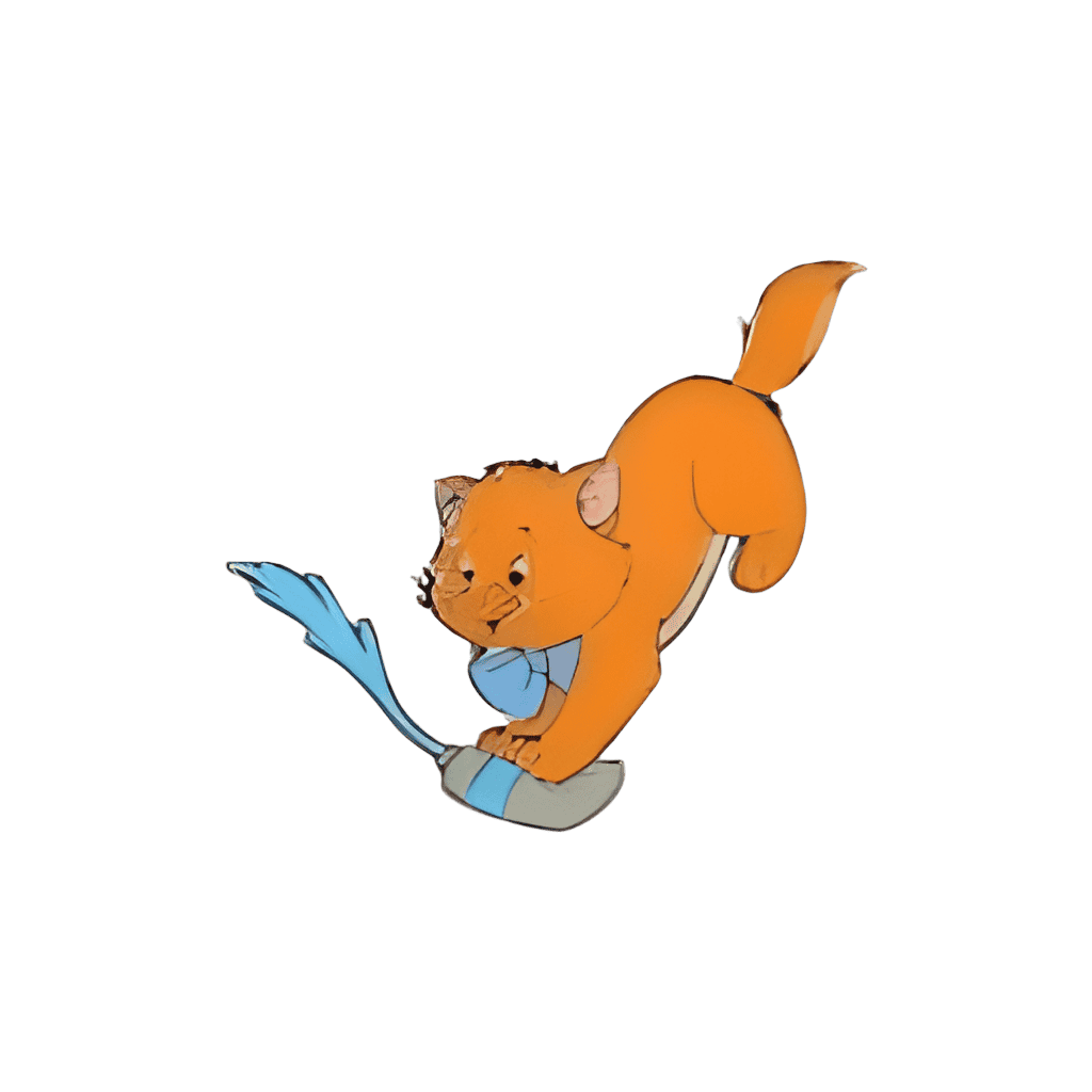 Toulouse squirting paint Disney pin