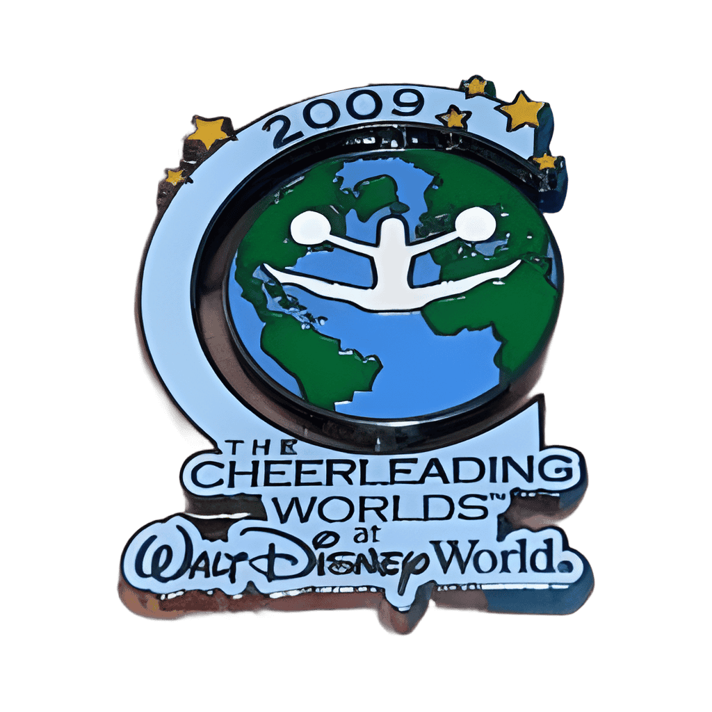 The Cheerleading Worlds at Walt Disney World Spinner Disney pin
