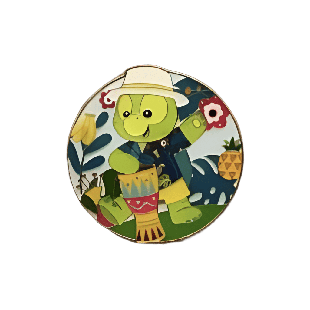 Olu Mel Drummer Disney pin
