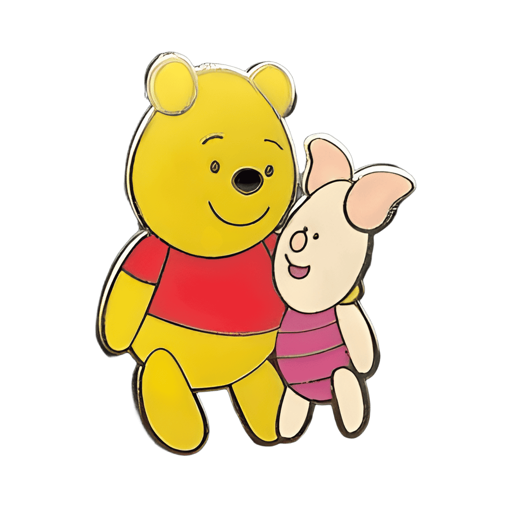 Pooh Hugging Piglet Disney pin