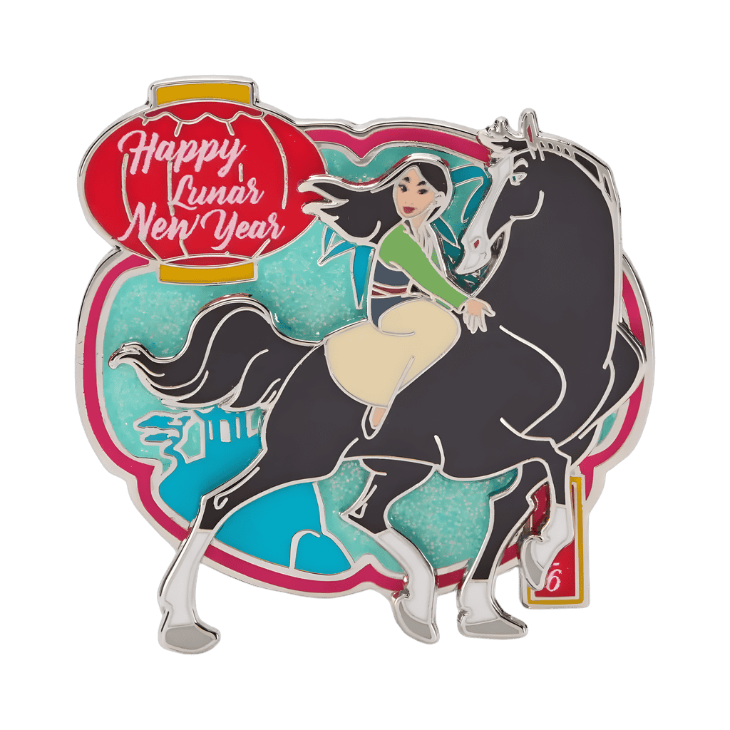 Mulan and Khan Disney pin