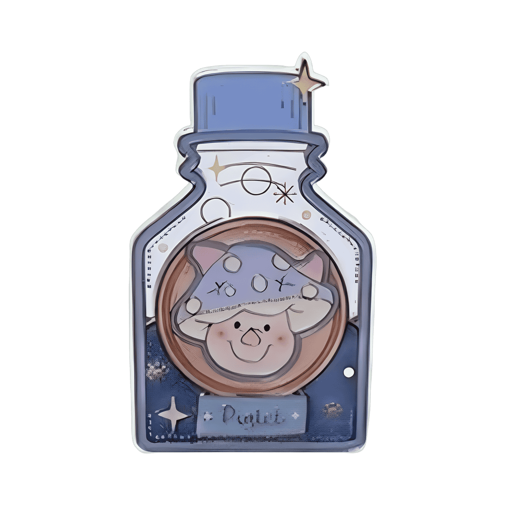 Piglet Potion Disney pin