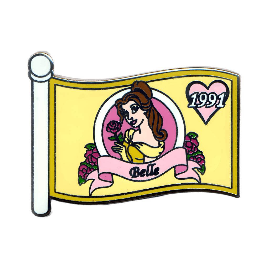 Belle 1991 Disney pin