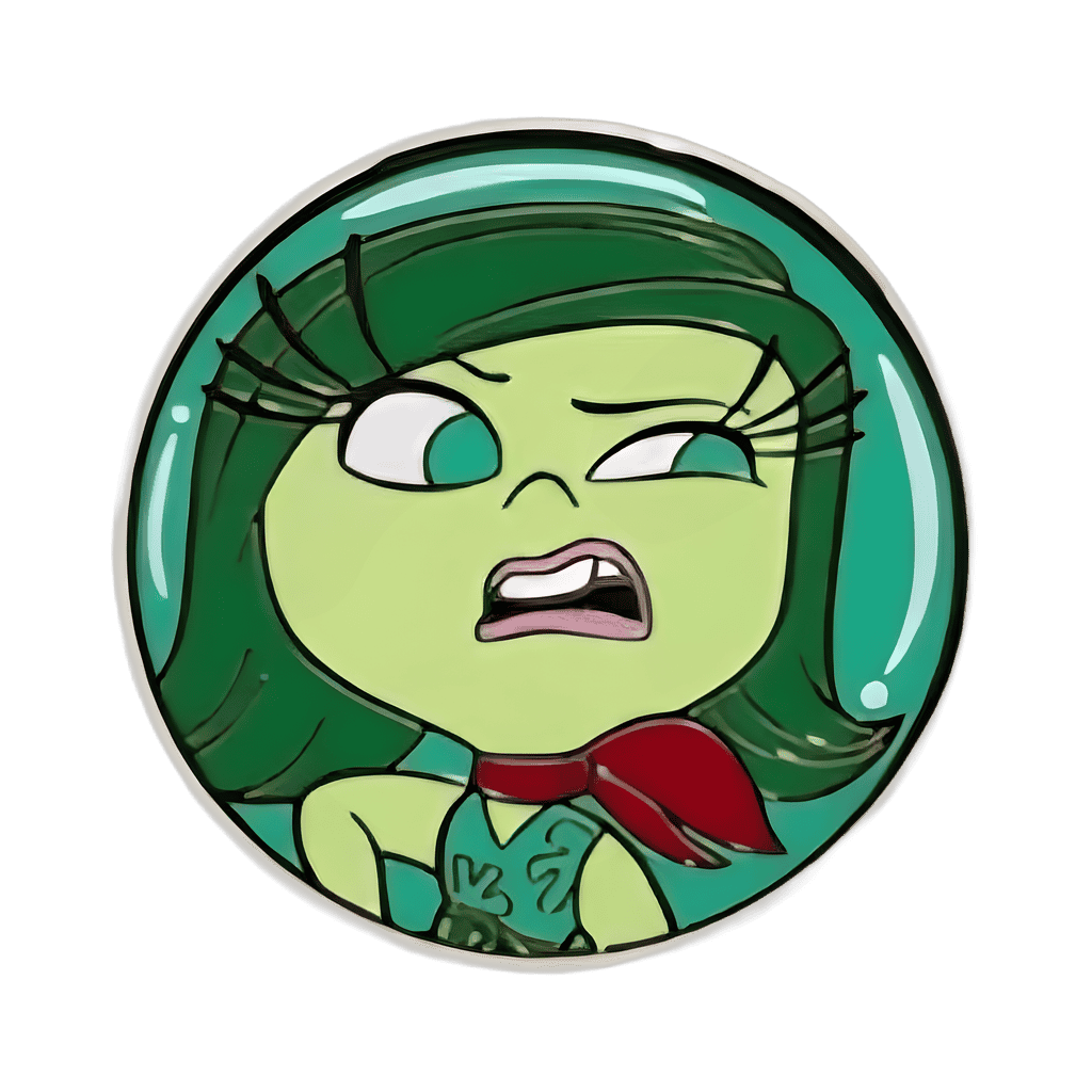 Disgust (Y582) Disney pin