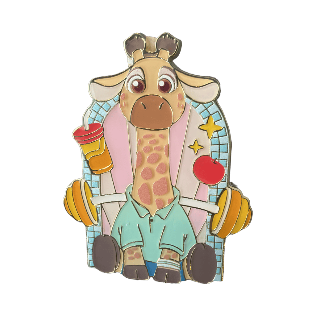 Jeremy the Giraffe Disney pin
