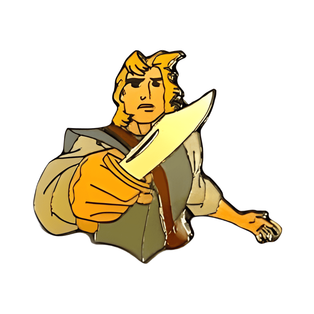 John Smith with Knife Disney pin