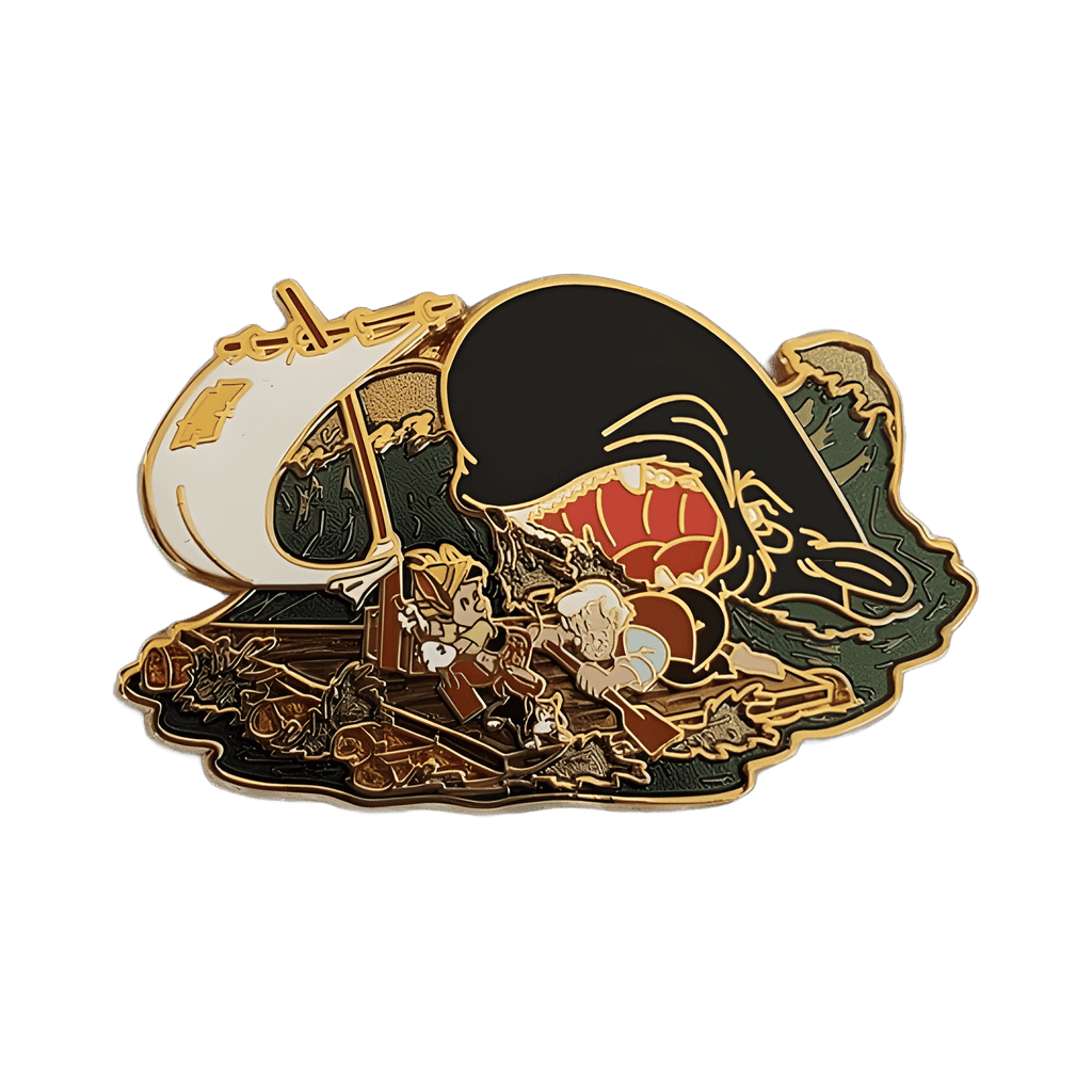 Pinocchio, Gepetto and Figaro Disney pin