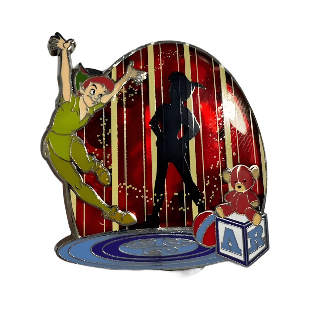 Peter Pan and his Shadow Version 3 - Red Disney pin