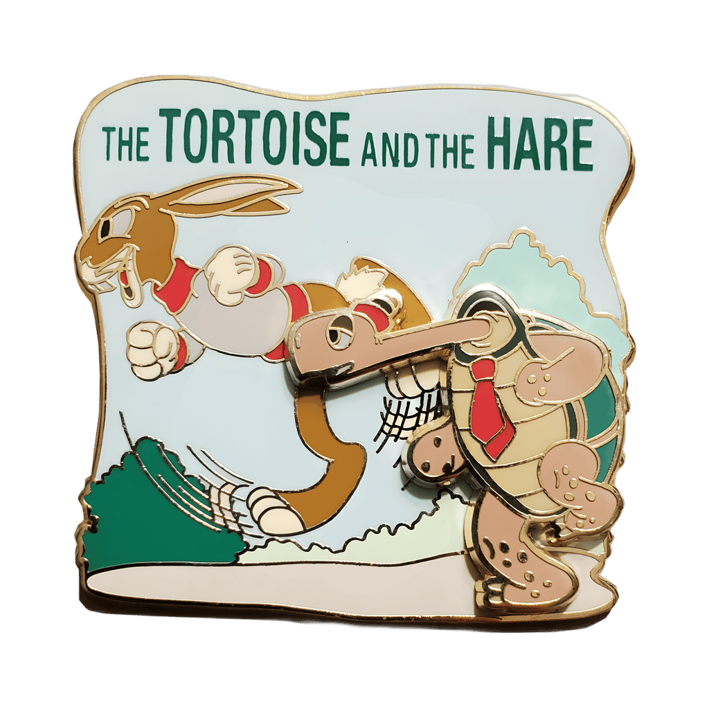 "The Tortoise and the Hare" Disney pin