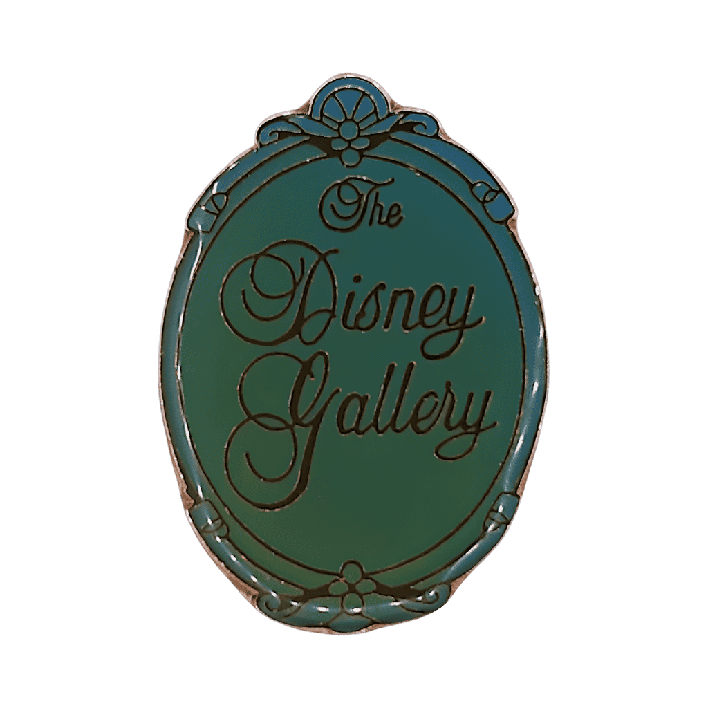 The Disney Gallery Sign Logo Disney pin
